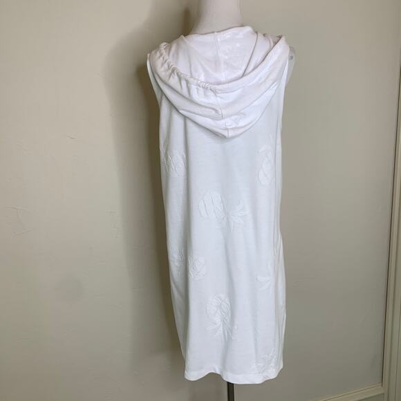 Wearabouts White Swim Cover Up Sz Large Knit Loungewear - Picture 2 of 8